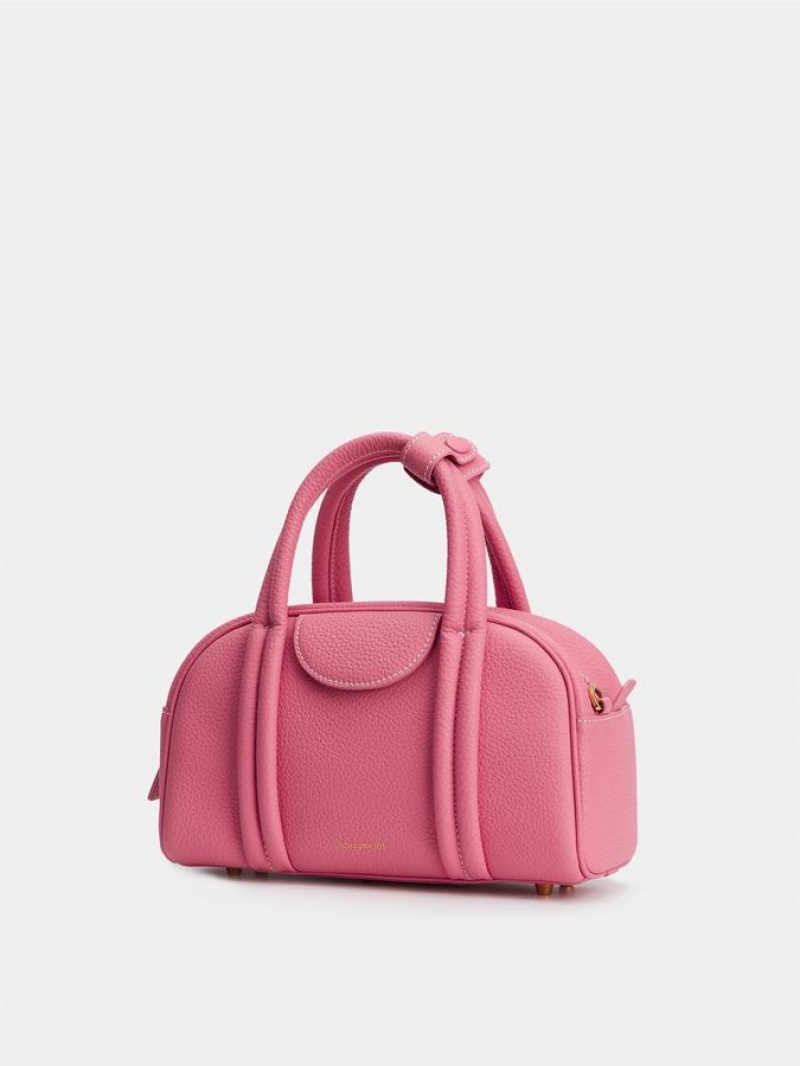 Songmont Bowling Small Duffle Tasche Damen Rosa | FCI492XK