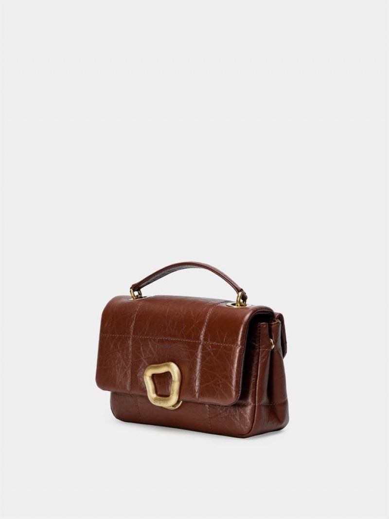 Songmont Chocolate Small Tasche Damen Braun | XOC8537UW