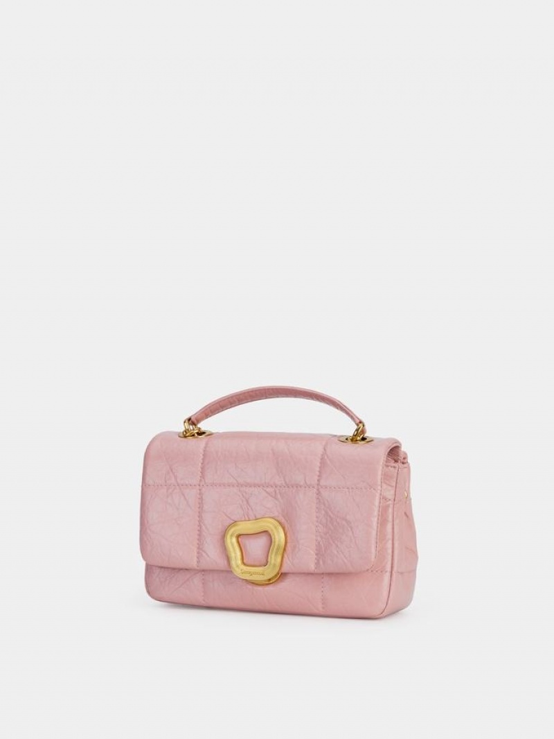 Songmont Chocolate Small Tasche Damen Rosa | PCO3088OL