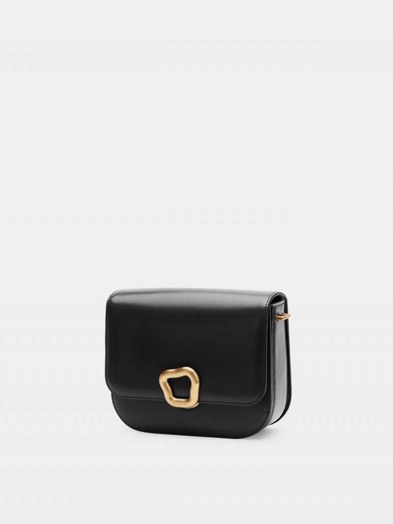 Songmont Reset Tofu Medium Tasche Damen Schwarz | NIA136JD